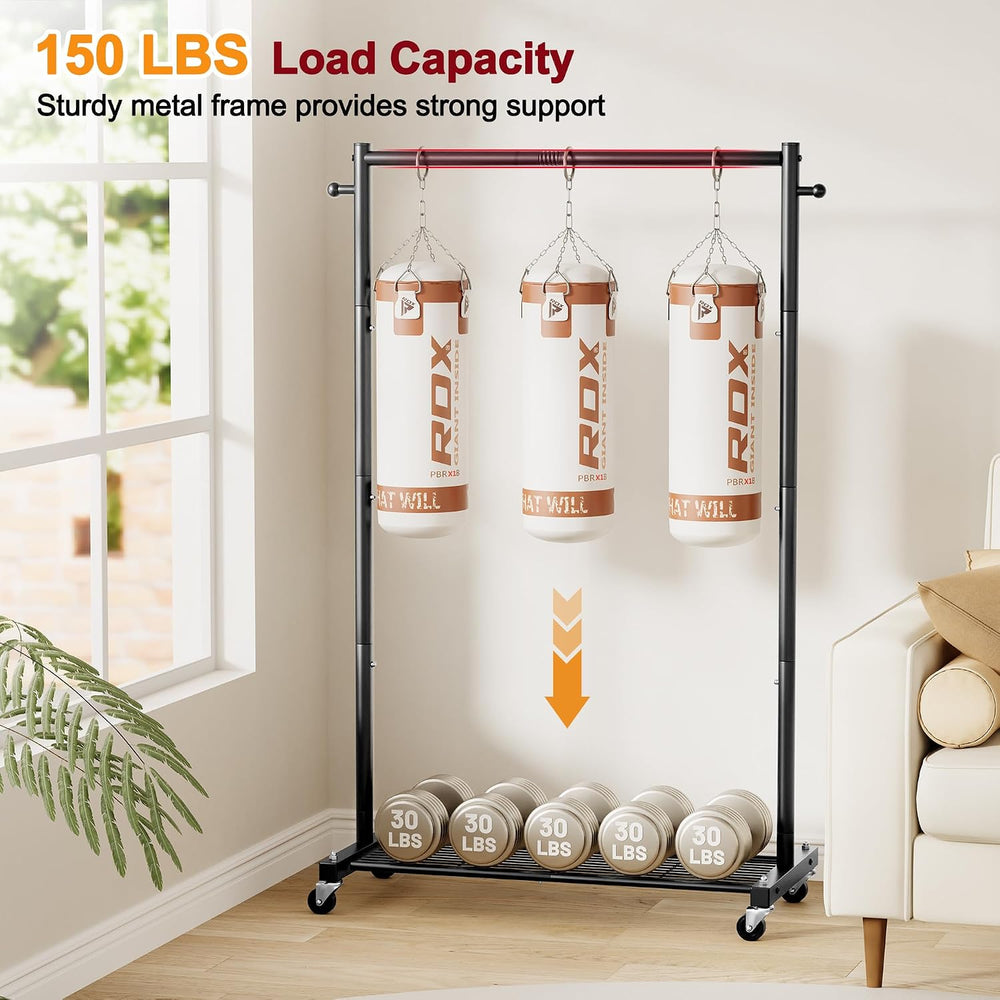Small Clothing Racks for Hanging Clothes Rack with Wheels Rolling Rack
