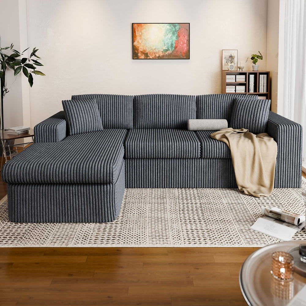 Vongrasig 105" Couches for Living Room,Sectional Couches Modular Sofa wi...