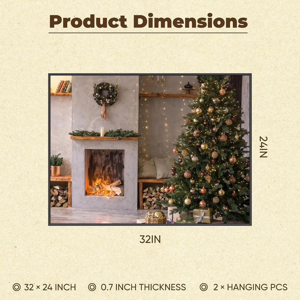 Antok 22x30 Black Metal Framed Bathroom Mirror, Wall Mirror with Rect Corners...