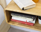 Floating Nightstand Wooden, Bedside Table, Nightstand Shelf, Handmade, Wall Mounted Bedside Shelf, Minimalist and Unique Style (Cape Town)