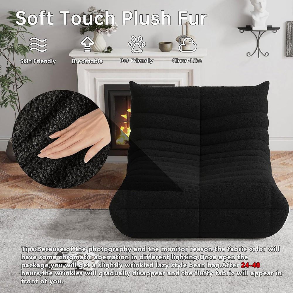 WHGBJA Bean Bag Chair for Adults, Lazy Bean Bag Sofa for Bedroom, Living Room...