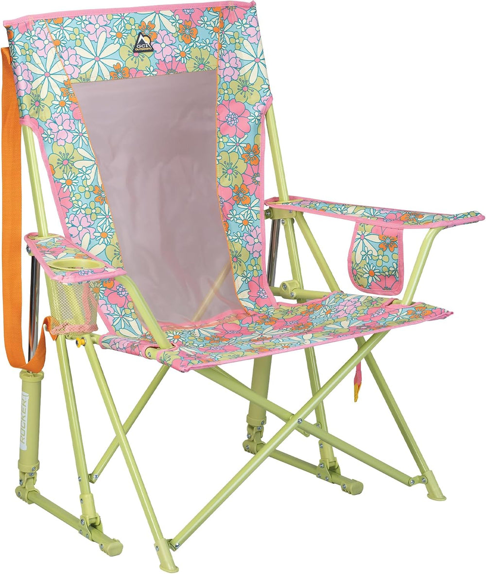 GCI Outdoor Comfort Pro Rocker Camping Chair | Portable Folding Rocking Chair...