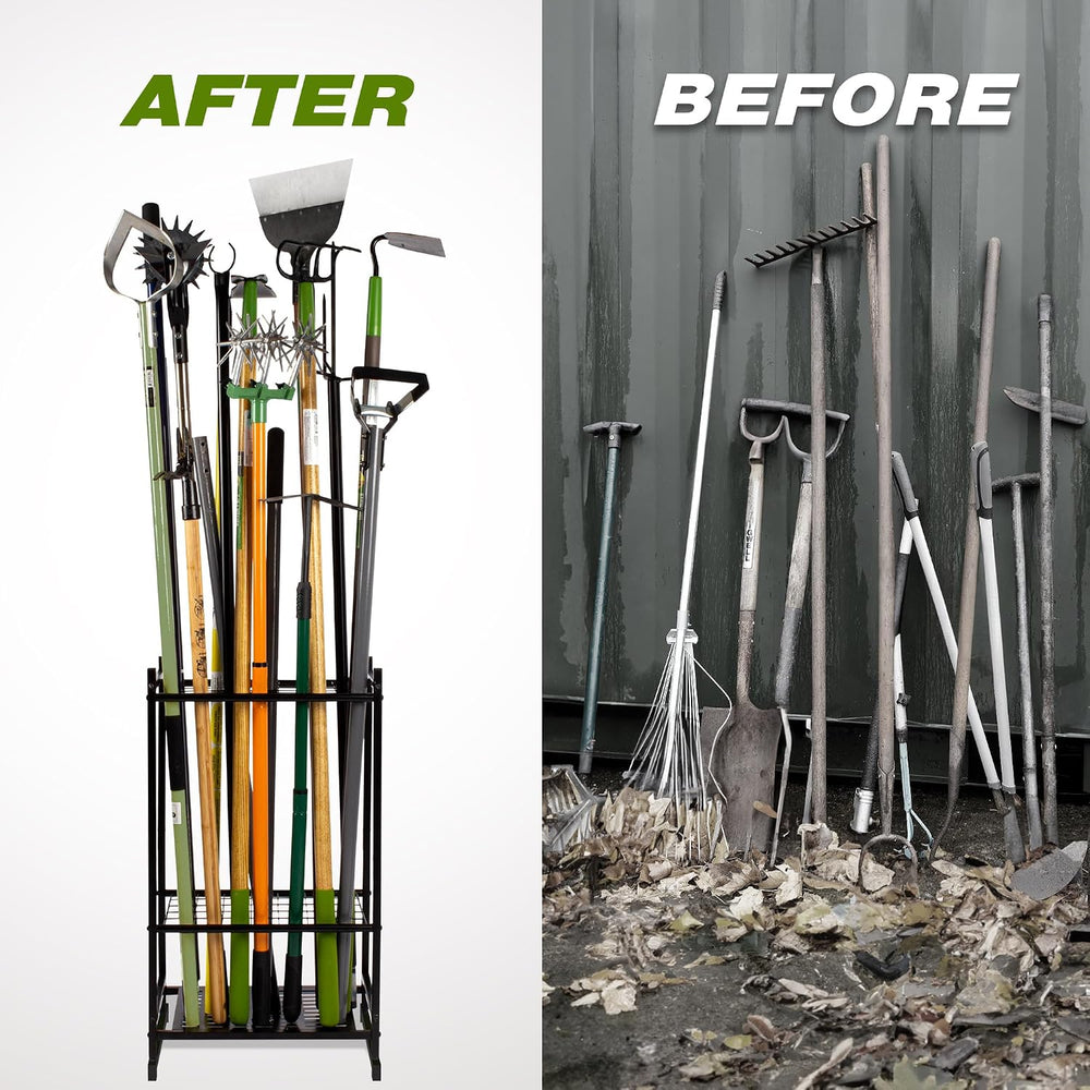 Garden Tool Organizer, Garage Tool Organizer & Garage Organization, Heavy...