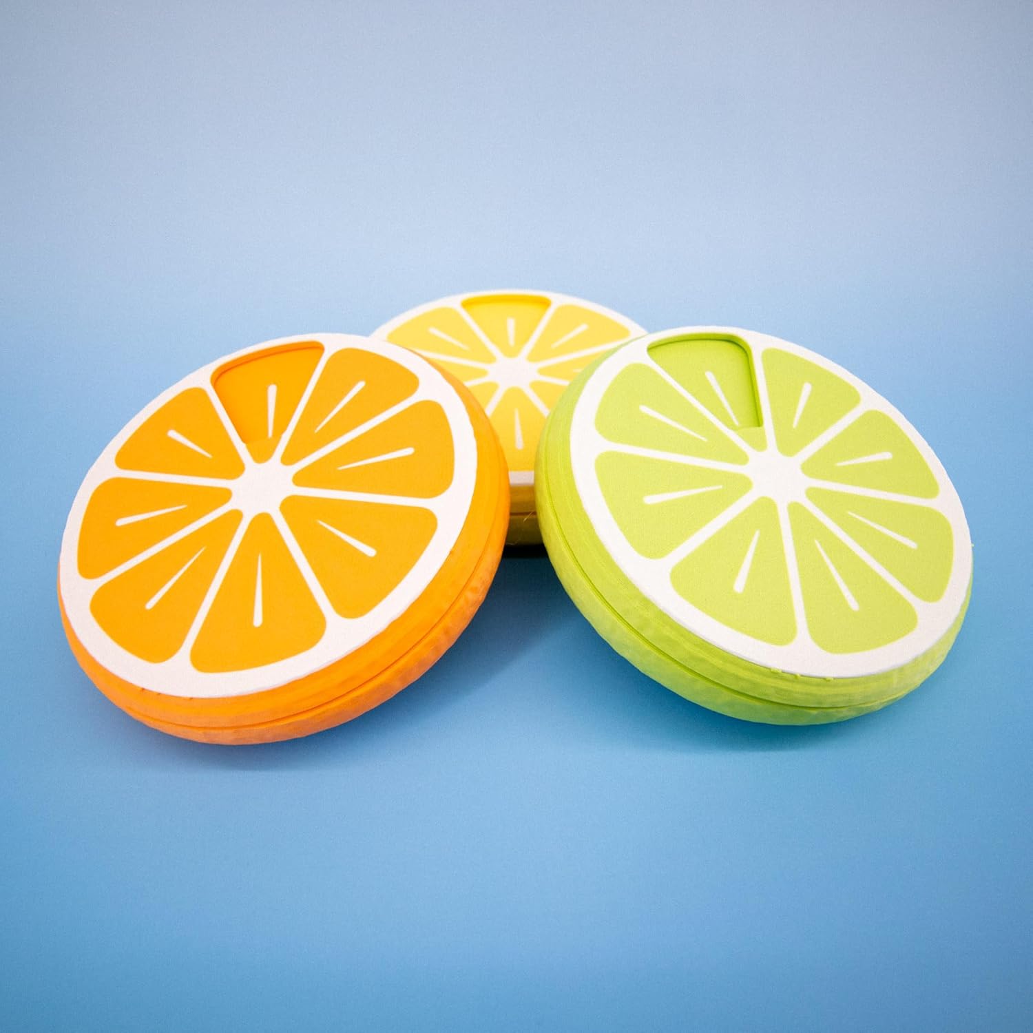 Pill Organizer 7 Day Large Citrus Box – Weekly Pill Organizer for Vitamins & Medicine, Cool Travel Pill Case, Portable 7-Day Pill Box (Orange)