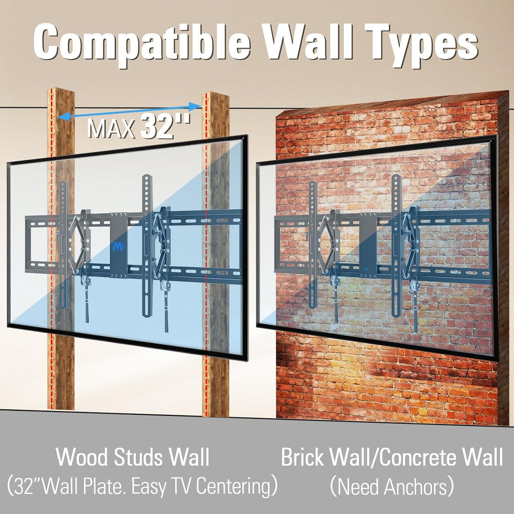 Mounting Dream Advanced Tilt TV Wall Mount for Most 42-90 Inch Flat TV | Univ...