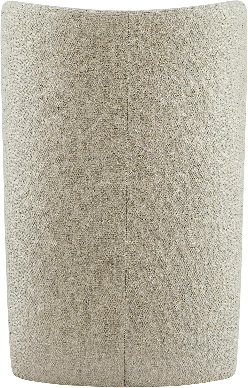 CHITA Upholstered Rolling Dining Chair with Casters Set of 4, Oatmeal | FSC C...