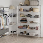 21" Deep x 60" Wide x 86" Height Wire Shelving Kit | 6-Tier | NSF Commercial Storage Rack Unit