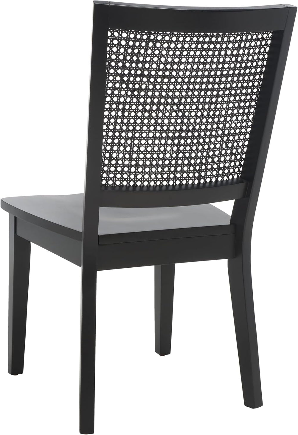 SAFAVIEH Home Collection Margo Coastal Black Dining Chair Set of 2