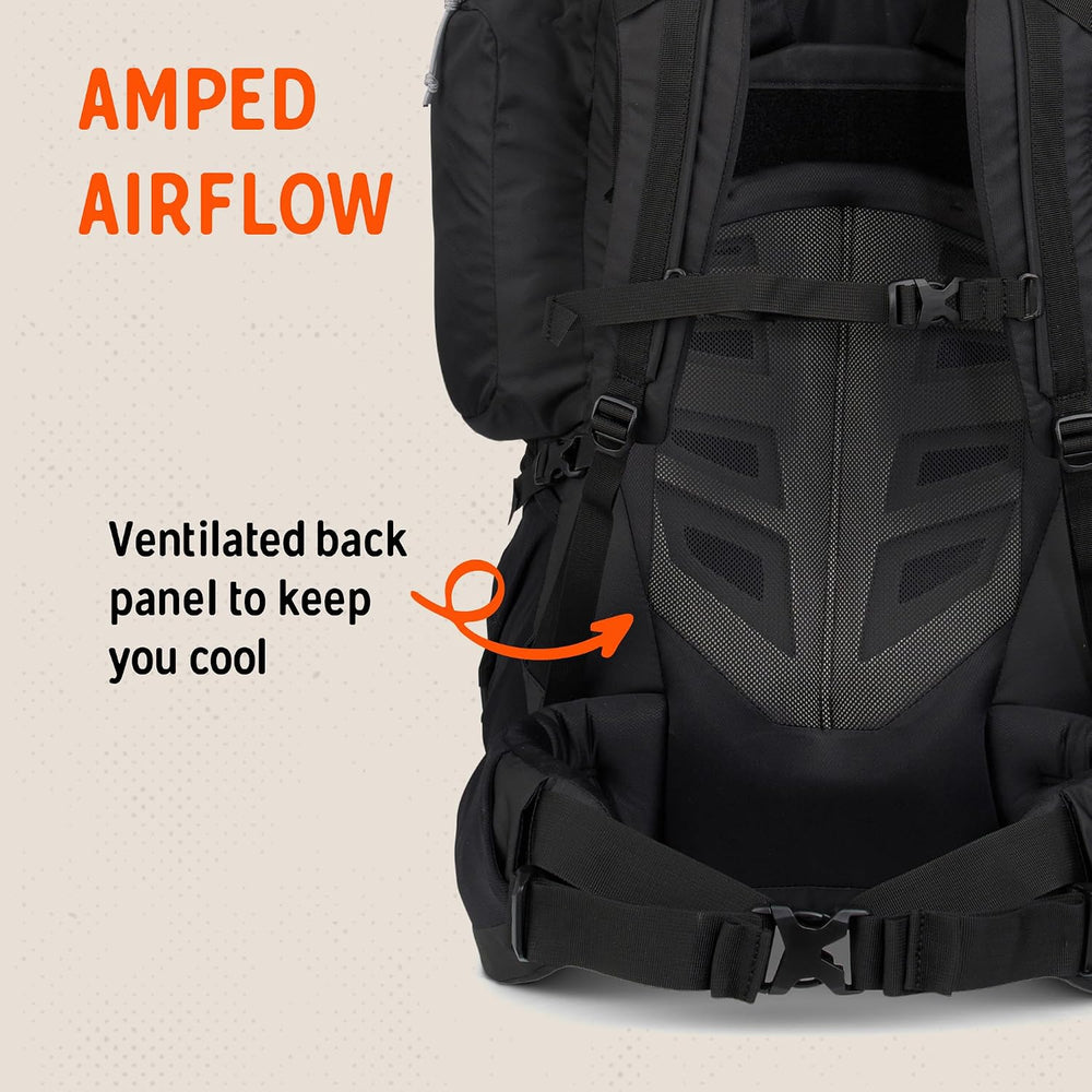Kelty Coyote 60-105 Liter Internal Frame Backpack - Hiking, Backpacking, Trav...