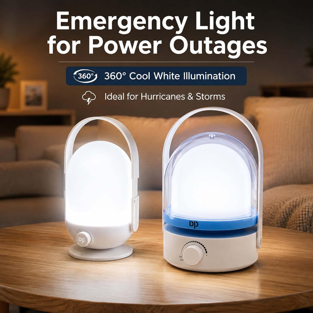 LED Lanterns for Power Outages 4Pack, Dimmable Rechargeable Lights, Portable ...