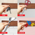 16 Inch Acacia Wood Magnetic Knife Holder with Multipurpose Use, Magnetic Knife Holders for Kitchen, Wooden Knife Rack, Magnet Strips for Knives & Metal Utensils, Tool Holder, Art Supply Organizer