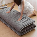 Premium Foam Japanese Futon Floor Mattress Full Size 54"x 80",100% High Density Foam Comfortable Floor Mattress,3.5" Thicken Foldable Sleeping Pad,Dormitory Tatami Mat,for Adult and Kids(Gray)
