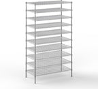 24" Deep x 48" Wide x 86" Height Wire Shelving Kit | 10-Tier | NSF Commercial Storage Rack Unit