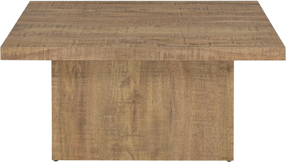 Square Coffee Table Set, End Table Set, Engineered Wood Living Room Tables, M...