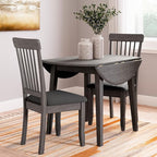 Signature Design by Ashley Shullden Modern Upholstered Dining Chair with Cushion, Set of 2, Gray