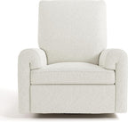 Storkcraft Sorrento Deluxe Power Recliner Swivel Glider, Ivory Boucle | Premium Electronic Nursery Rocking Chair, OEKO-TEX 100 Certified, Includes Dual-USB Charging Port with USB-A & USB-C