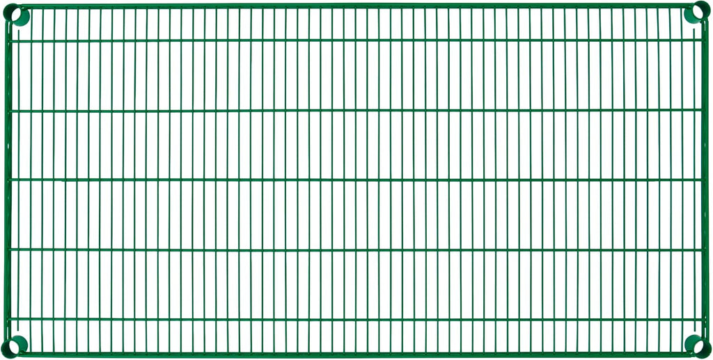 CenPro 18" x 54" Green Epoxy Finish Metal NSF Wire Shelf for Shelving Units and Storage