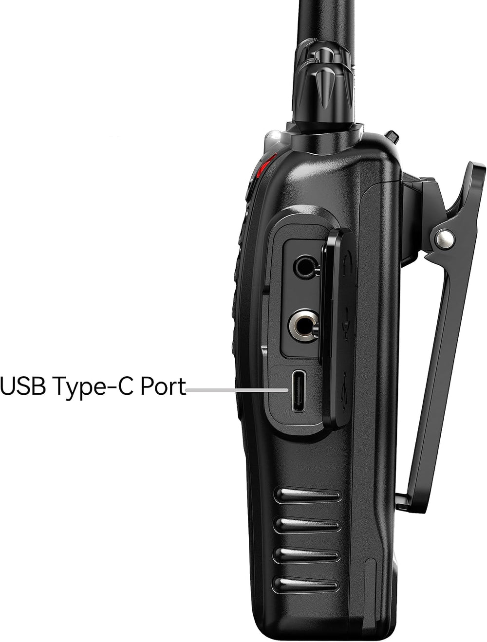 Rechargeable Long Range Two-Way Radios with Earpiece 6 Pack Arcshell AR-5 Wal...