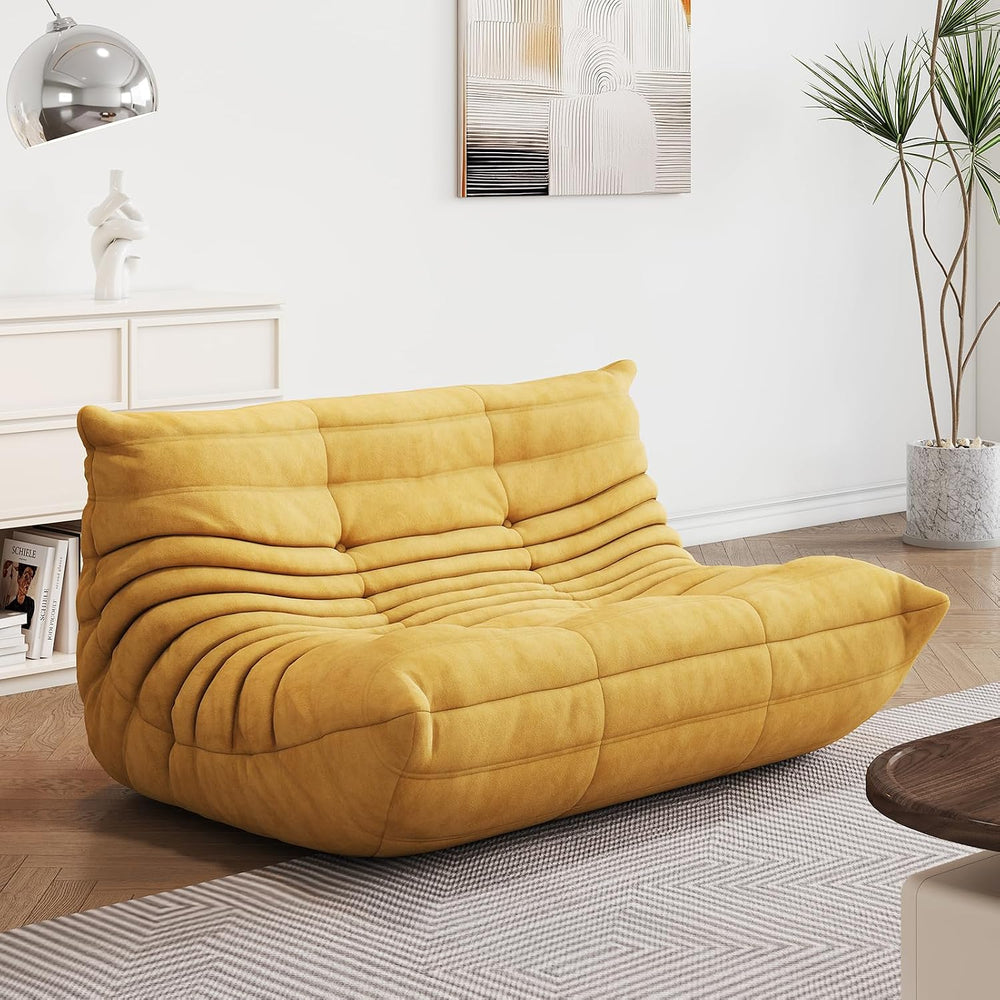 Bean Bag Chair - Corner Sofa, Fireside Chair Bean Bag Sofa Large Bean Bag Cha...