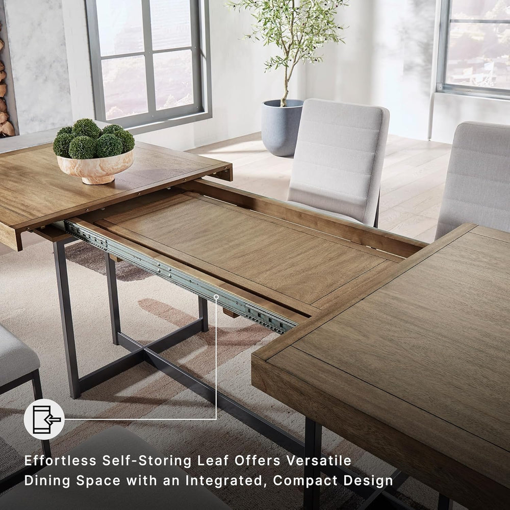 Signature Design by Ashley Tomtyn Casual Self Storing Leaf Dining Extension T...