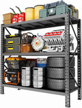 Garage Storage Shelves,5 Tier Shelving Unit, 40 inch Wide, 18” Deep, 78” Tall Organizer Metal Shelf for Basement/Laundry/Pantry Heavy Duty, Adjustable,Easy to Install (3Tier-67"WX20D"X63H)