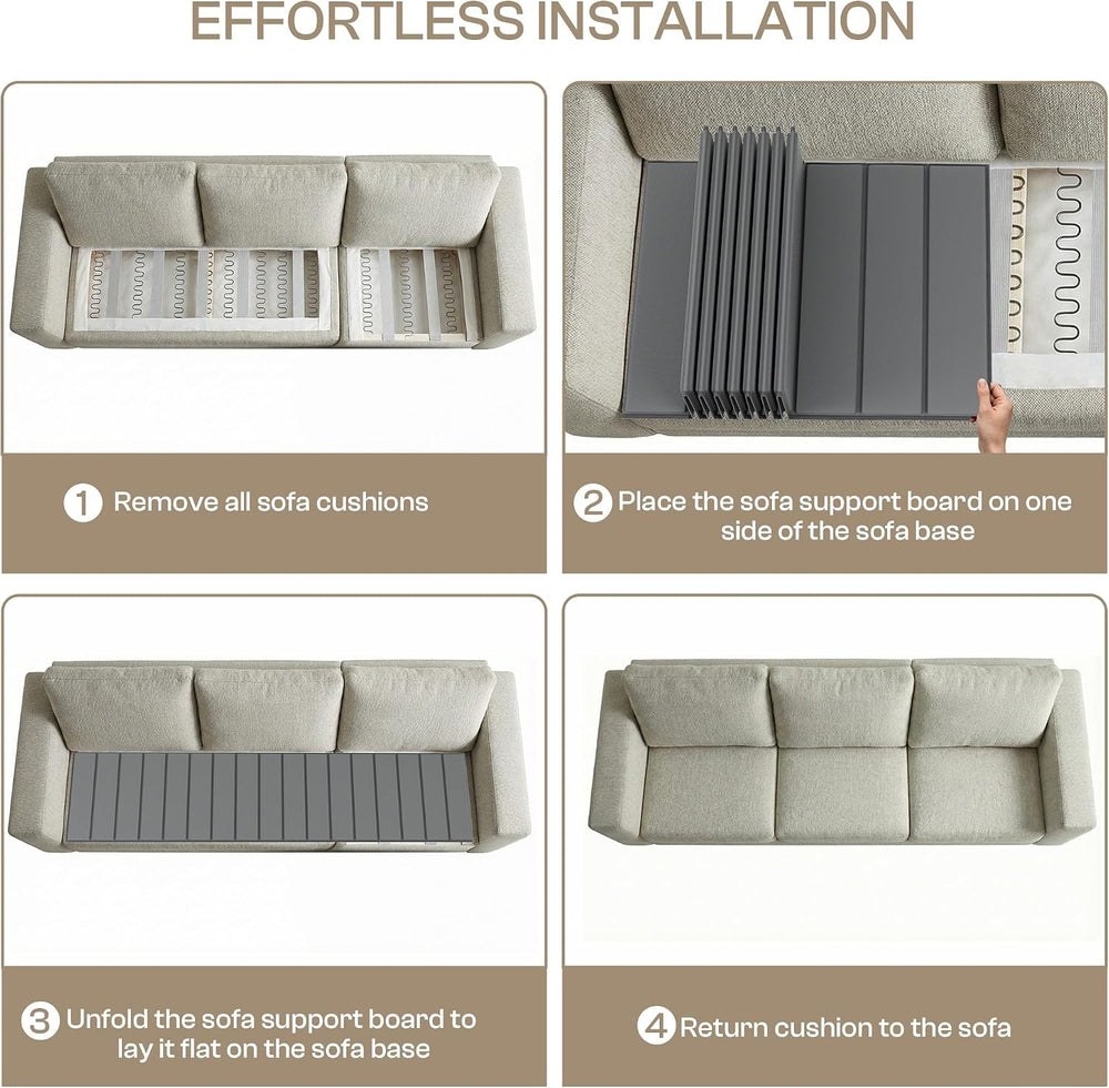 Amyracel Heavy Duty Couch Cushion Support Board to Fix Sagging Sofas, 24 x 96...