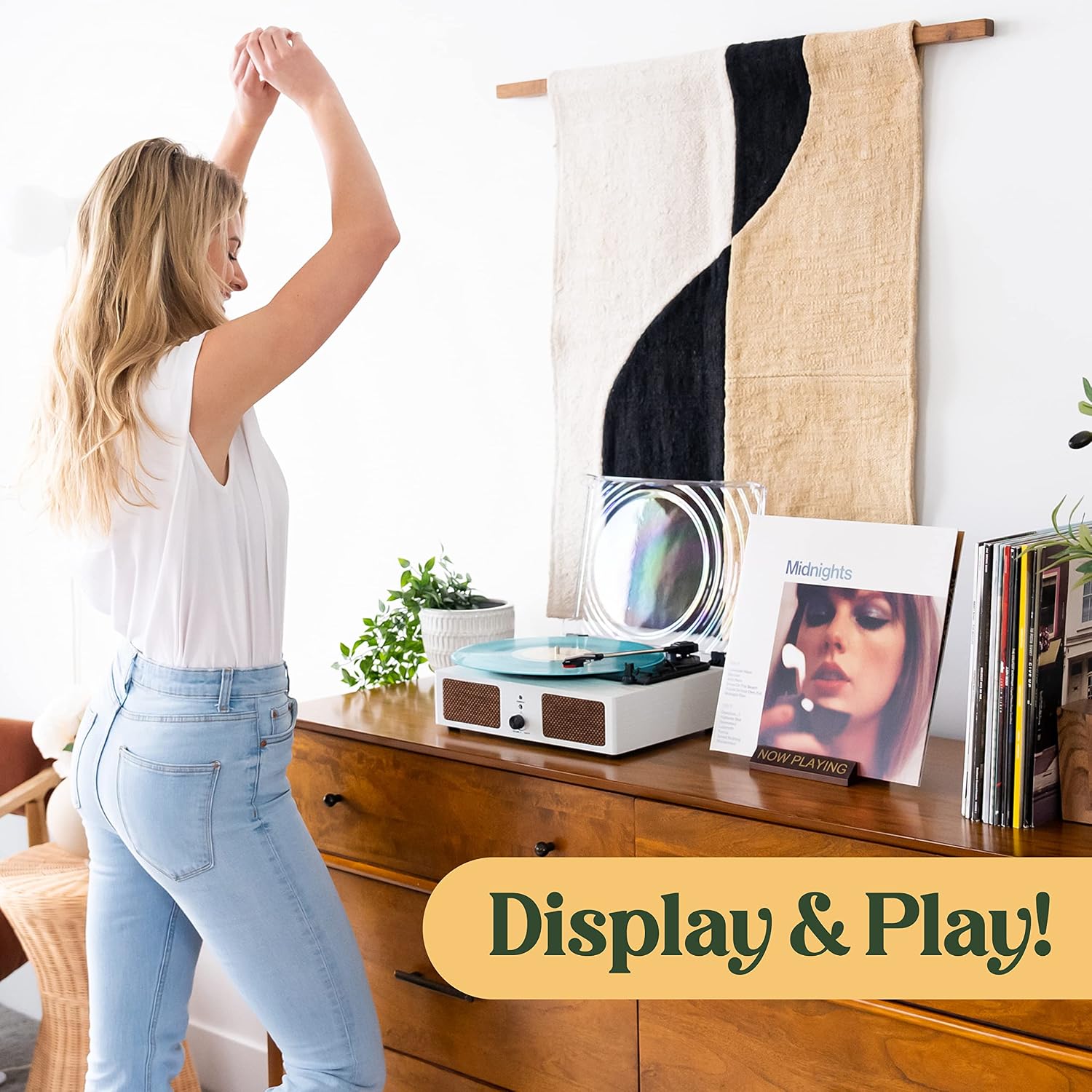 Now Playing Vinyl Record Holder