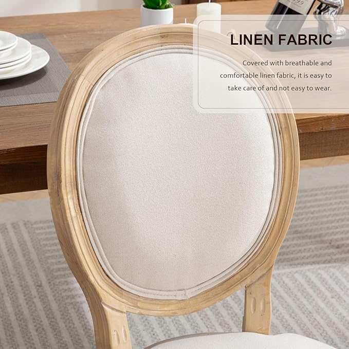 3-Piece 31.5" Round Dining Table Set for 2 with Upholstered Chairs – Spa...