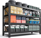 Letaya 6000LBS Storage Shelves Heavy Duty,79" W Garage Shelving Units, 4 Tier Adjustable Utility Rack Shelf,Large Metal Industrial Shelves,for Shop,Warehouse,Basement (79" W x 24" D x 79" H)