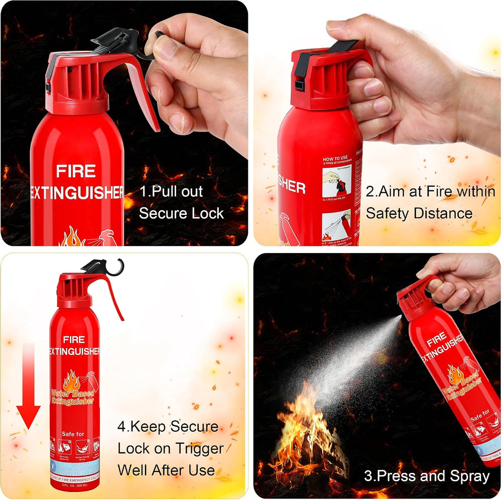 Fire Extinguisher for Home, Car, Kitchen, Vehicle, Boat, Garage, Portable A, ...