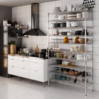18" Deep x 48" Wide x 86" Height Wire Shelving Kit | 10-Tier | NSF Commercial Storage Rack Unit