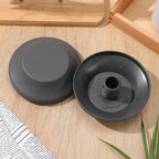 Garneck 2 Pcs Patio Umbrella Top Screw Caps, Replacement Parts | gray plastic, 4.4 x 4.4 x 1.02 in, screw-on fitting for Roman umbrella cantilever umbrella tops for terrace garden outdoor