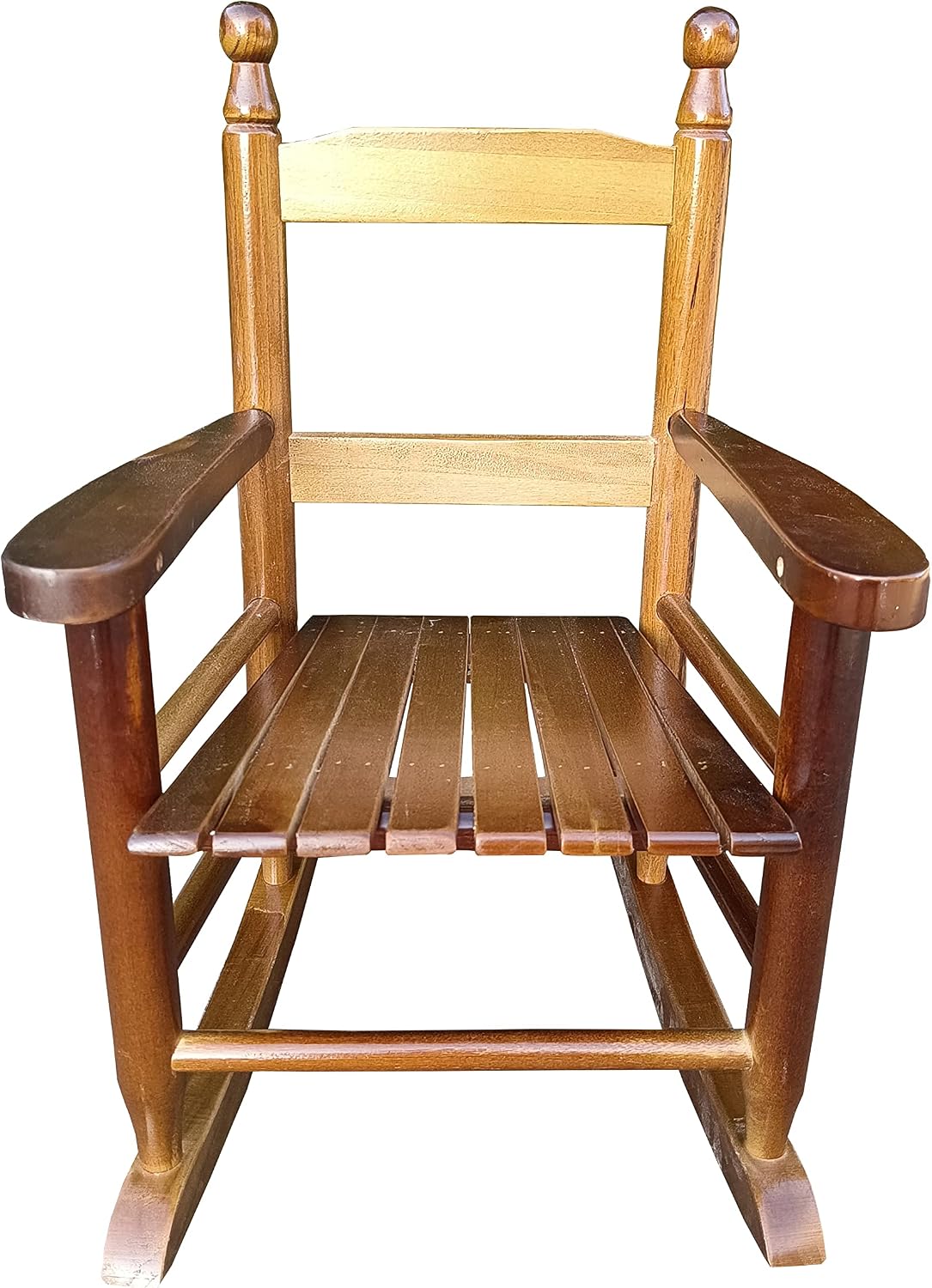 Kids Rocking Chair, Toddler Rocking Chair, Children’s Rocking Chair Porch Rocker Chair with Classic Rocker and Hardwood Construction, for Nursery, Indoor, Outdoor, Living Rooms, Bedrooms (Oak)