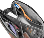Peak Design Small Wash Pouch, Sage, Weatherproof Travel Toiletry Bag, Upright or Hanging Toiletries Kit with Pockets, Magnetic Toothbrush Pocket, Wide UltraZip Opening, Toiletry Bag for Men and Women