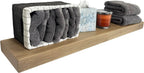 joelsantiques - 36 Inch Wooden Floating Shelves for Wall - 36x8x2 in - Made of Natural Wood - Heavy Duty Rustic Wall Shelves for Bedroom - Perfect for Living Room, Kitchen - Beige