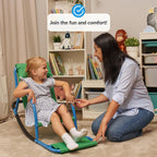 ODOXIA Kids Sensory Rocking Chair | Sensory Floor Rocker | Special Needs Chair for Child | Calm Down Autism Equipment, Ages Toddler, Teeter, Totter
