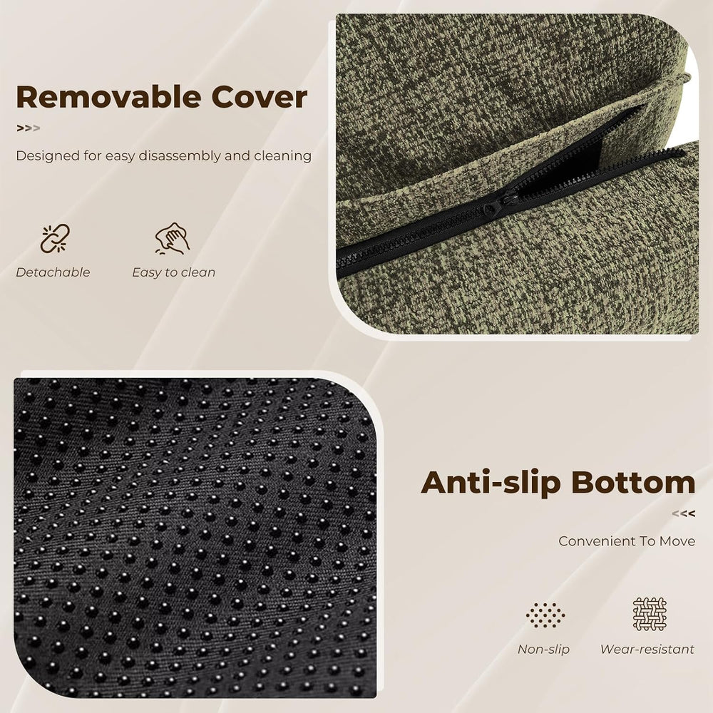 Furnimart Chair for Adults, High Density Foam Chair with Back Support, No Sag...
