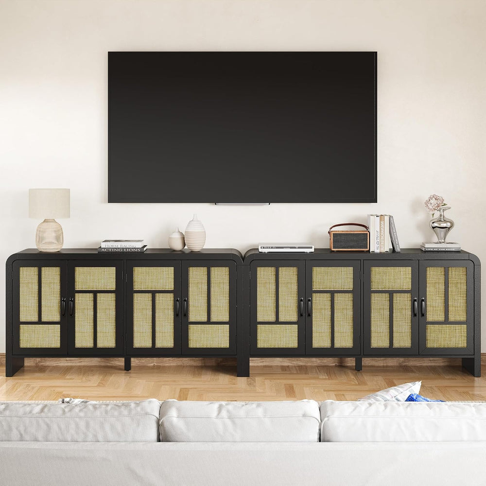 RoyalCraft Buffet Cabinet with Storage Sideboard Accent Farmhouse Credenza wi...