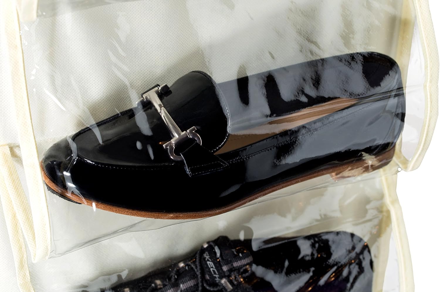 Handy Laundry Hanging Shoe Organizer - 14 Pockets - Clear Pockets Will Protect Your Shoes, Handbags, Purse & Enable You to Find Them Easily. Hang it in a Closet to Keep Your Closet Neat & Organized.
