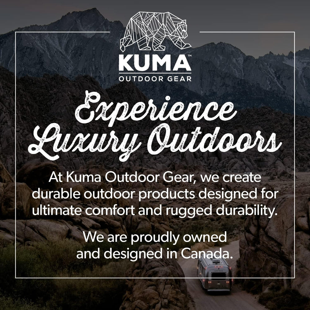 Kuma Outdoor Gear Bear Buddy/Double Chair with Carry Bag, Ultimate Portable L...