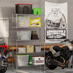 14" Deep x 42" Wide x 74" Height Wire Shelving Kit | 5-Tier | NSF Commercial Storage Rack Unit