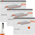 Travel Vacuum Bags with Pump - 15 Pack Space Saver Bag for Travel & Home, Clothes, Bedding, Blankets, Seasonal Storage