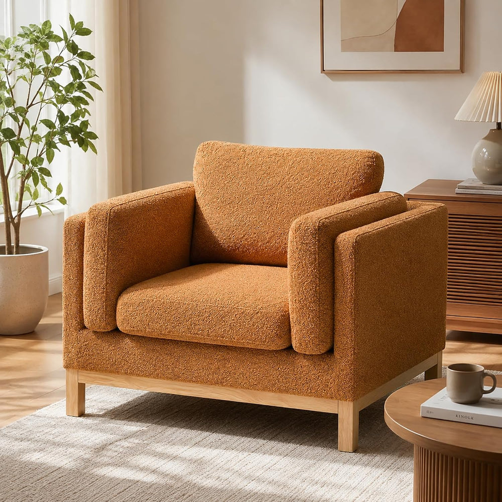VANOMi 41.34" Oversized Accent Chair, Modern Upholstered Armchair