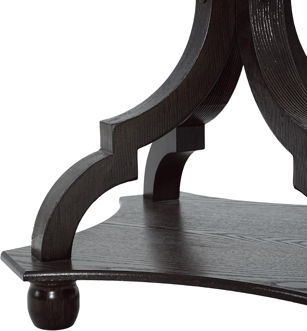Christopher Knight Home Eudora 25" Small End Table, Hourglass Design Acc...