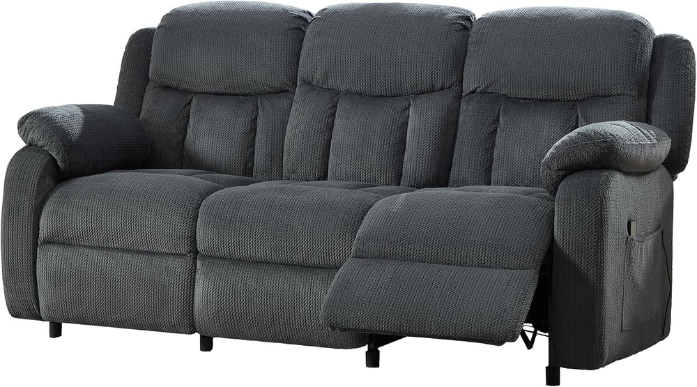 Jocisland 78" Power Reclining Sofa, Electric Recliner Couch, Dark Gray |...
