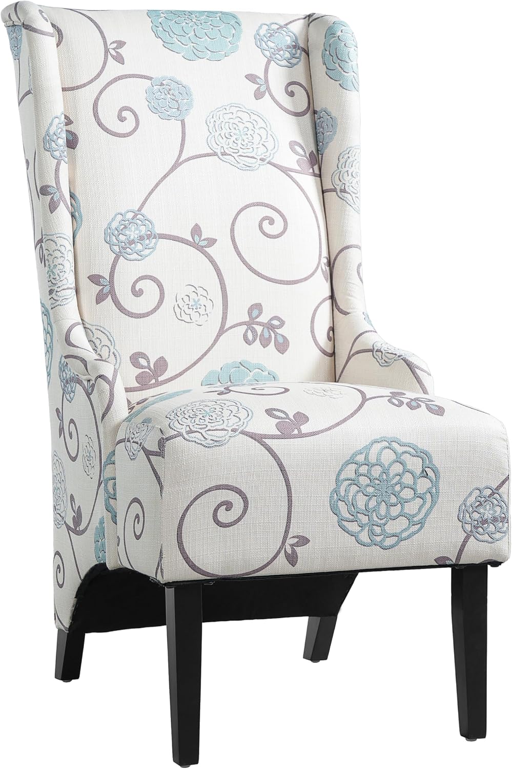 Christopher Knight Home Micua Luxury Upholstered Dining Chair with Floral Fab...