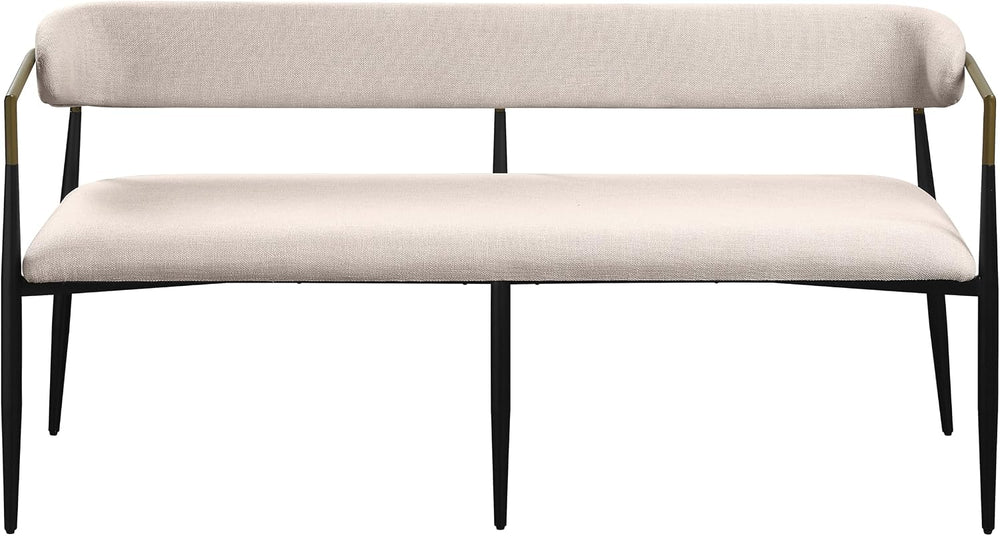 Acme Jaramillo Bench in Beige and Black
