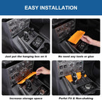 Gear Shift Center Console Front Tray Organizer Compatible with INEOS Grenadier 2020-2024, Center Console Organizer Insert Tray Accessories (Orange)