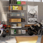 21" Deep x 54" Wide x 96" Height Wire Shelving Kit | 6-Tier | NSF Commercial Storage Rack Unit
