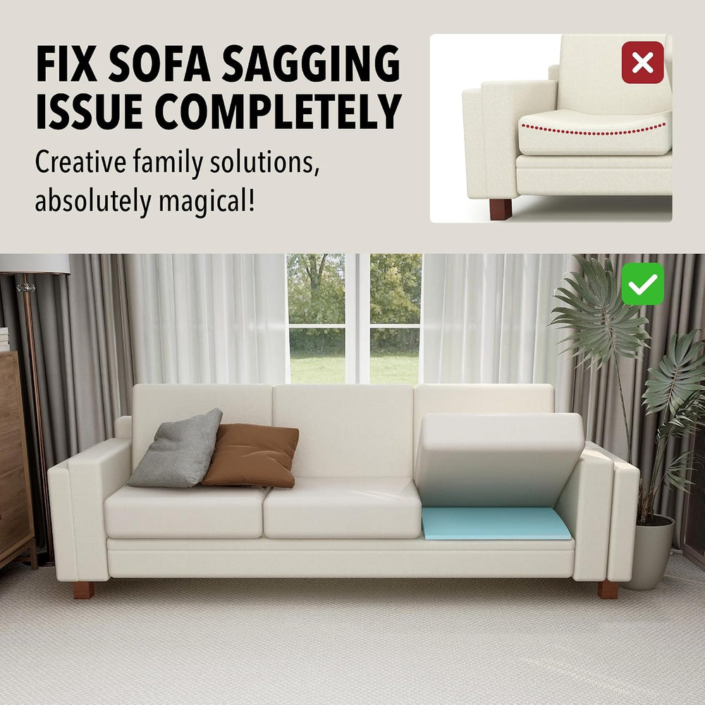 Tromlycs Sofa Couch Cushion Support for Sagging Cushions Seat Insert Under Bo...